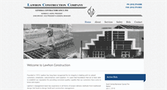 Desktop Screenshot of lawhonconst.com